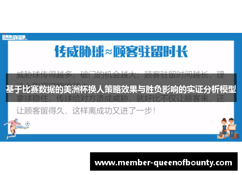 基于比赛数据的美洲杯换人策略效果与胜负影响的实证分析模型